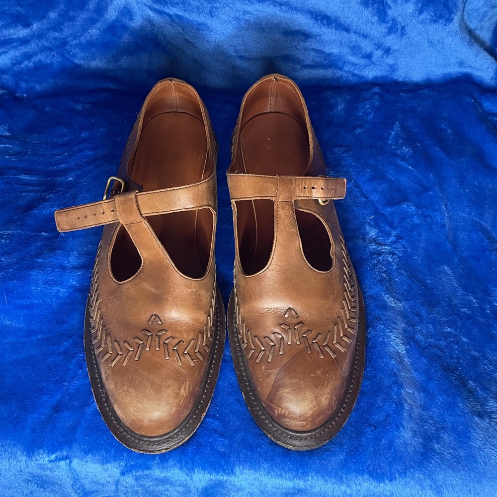Dr. Martens Mary Jane - Brown Leather, Size 11